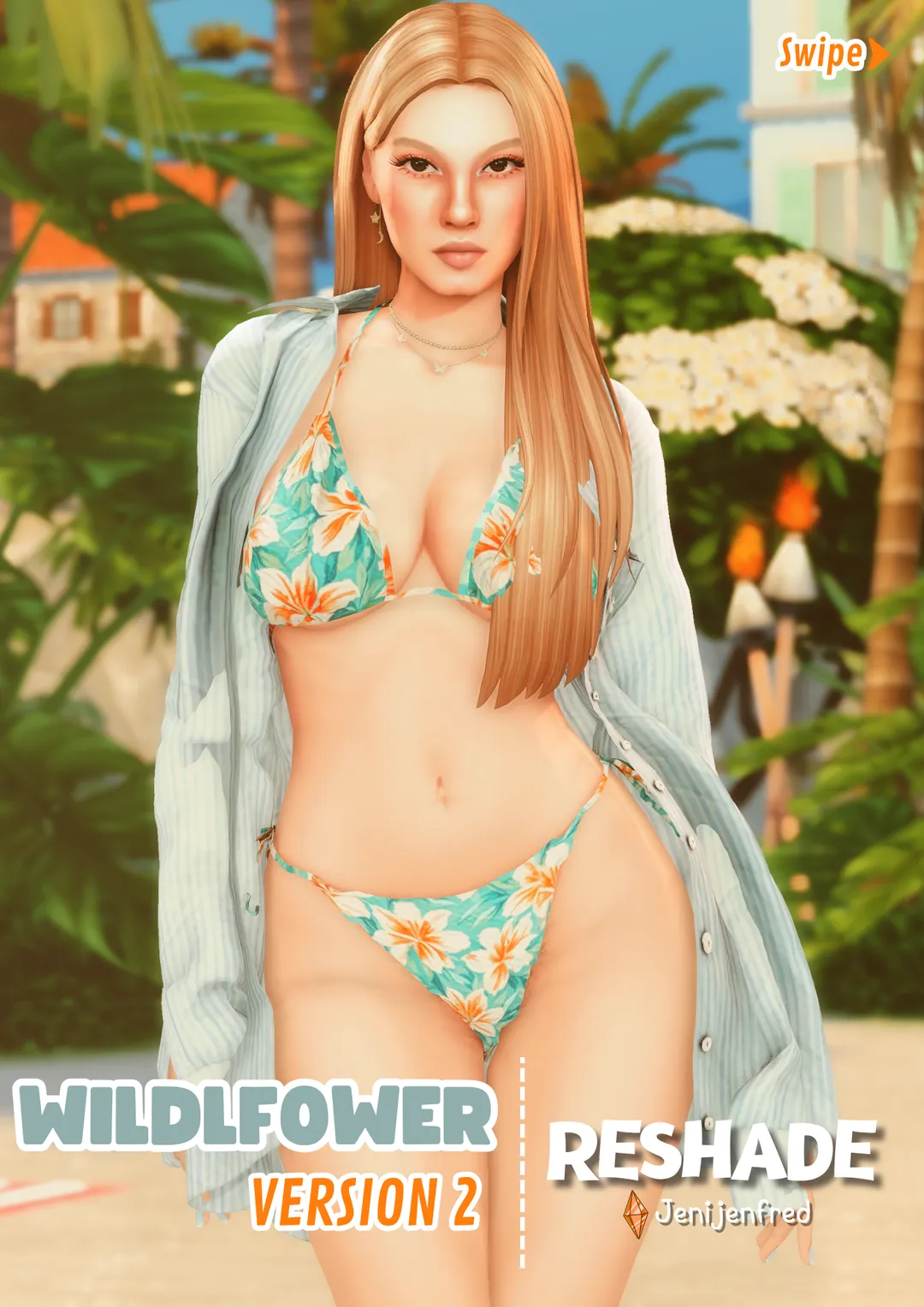 Wildflower ReShade Version 2 mit hellerem, weicherem Sims-Look