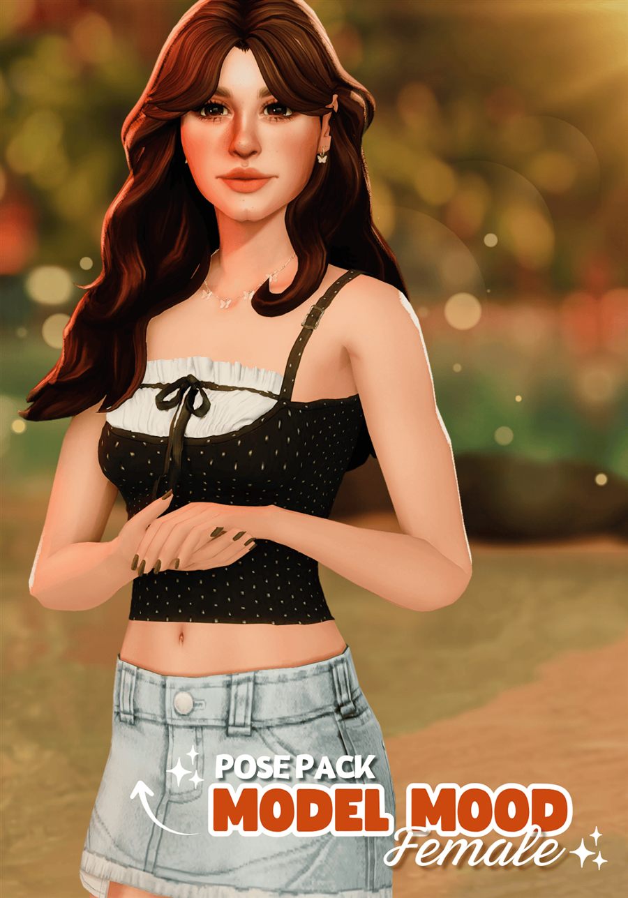 Vorschau des Posepacks Model Pood (female)