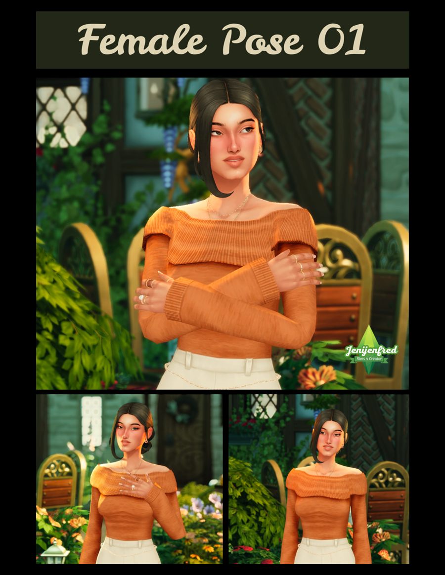 Vorschau des Female-Posepacks